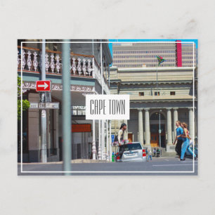 Postal Ciudad del Cabo Calle de Paisaje Urbano Sudáfrica