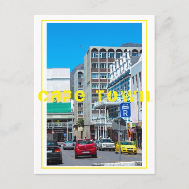 Postal Ciudad del Cabo: Ciudad de la arquitectura Sudáfri (Anverso)