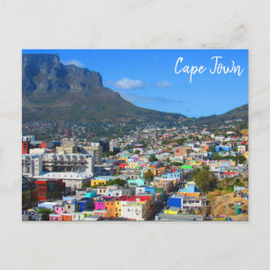 Postal ciudad del cabo de bo kaap