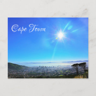 Postal Ciudad del Cabo ZA Sudáfrica Ocean Cityscape