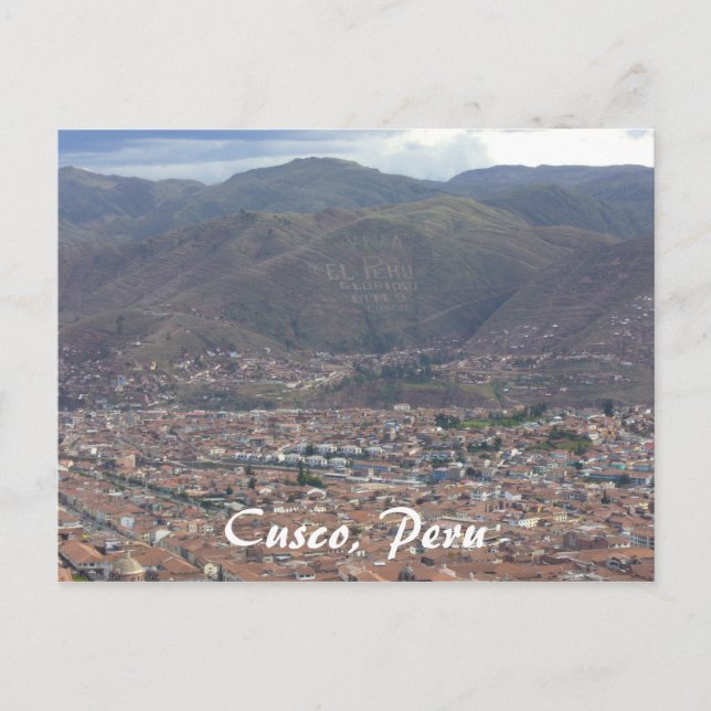 Postal ciudad del cusco (Anverso)