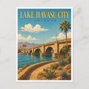 Postal Ciudad del Lago Havasu Arizona Puente de Londres G