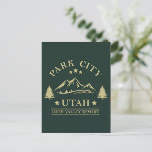 Postal Ciudad del parque de Utah