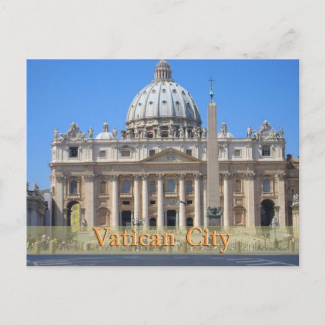 Postal Ciudad del Vaticano (Anverso)