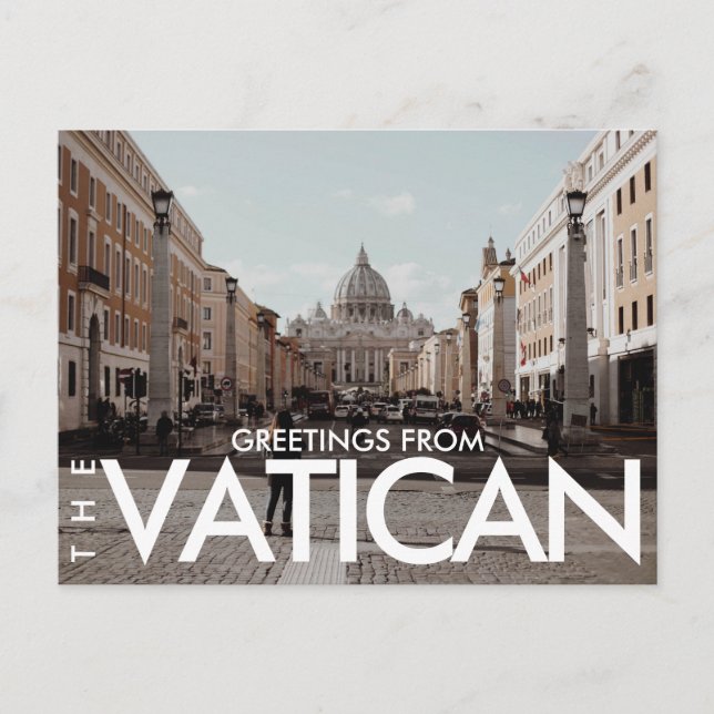 Postal Ciudad del Vaticano (Anverso)