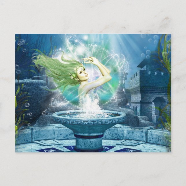 Postal Ciudad despertada (Anverso)