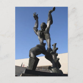 Postal Ciudad destruida