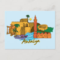 Ciudad famosa de Antalya Turkey