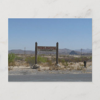 Postal Ciudad fantasma Terlingua/Texas