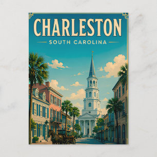 Postal Ciudad histórica de Charleston