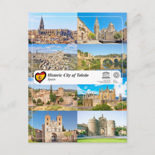 Postal Ciudad histórica de Toledo