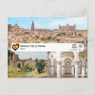 Postal Ciudad histórica de Toledo