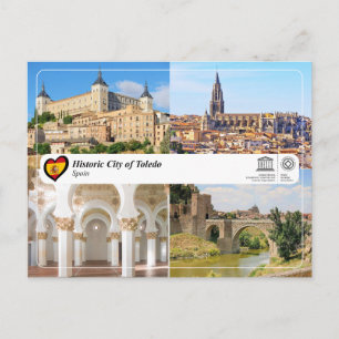 Postal Ciudad histórica de Toledo UNESCO