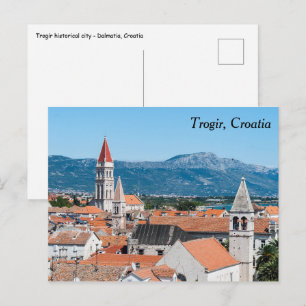 Postal Ciudad histórica de Trogir - Dalmacia, Croacia
