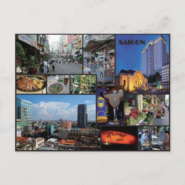 Postal Ciudad Ho Chi Minh - Vietnam (Anverso)