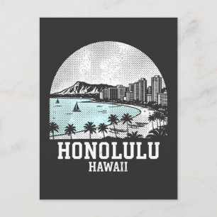 Postal Ciudad Honolulu Hawái