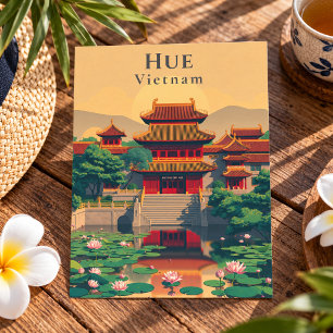 Postal Ciudad Imperial de Hue Vietnam