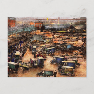 Postal Ciudad - Mamáes de Boston - La gran inundación de