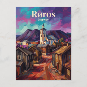 Postal Ciudad Minera de Røros Noruega
