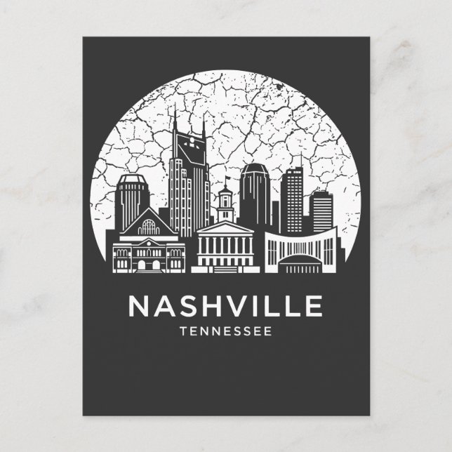 Postal Ciudad Nashville Tennessee (Anverso)