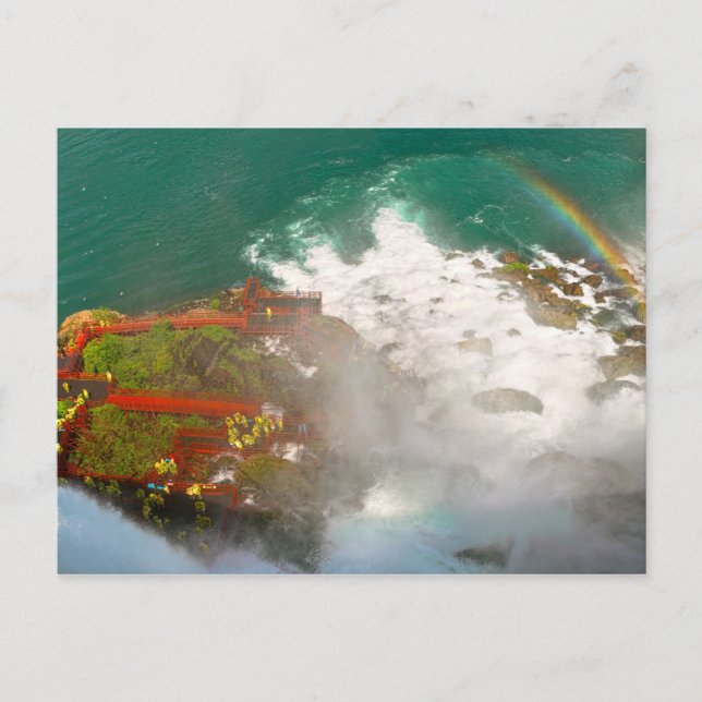 Postal Ciudad - Niagara NY - En el ojo de un huracán (Anverso)