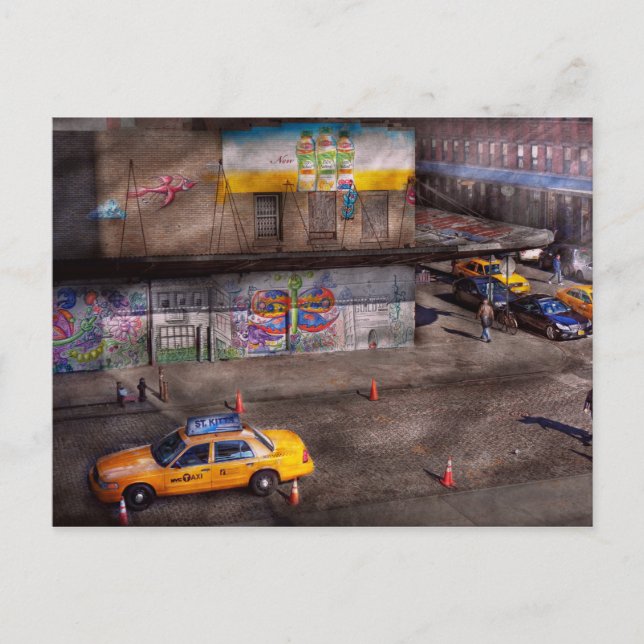 Postal Ciudad - Nueva York - Greenwich Village - Color de (Anverso)