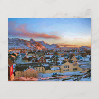 Postal Ciudad Nuuk Groenlandia por Ozborne Whilliansson