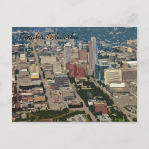 Postal Ciudad pintada (Omaha Nebraska)