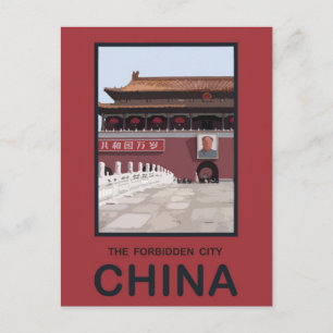 Postal Ciudad prohibida China