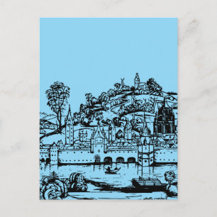 Postal Ciudad ulm de Baden-Württemberg en Alemania