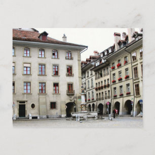 Postal Ciudad vieja de Berna - Plaza Catedral