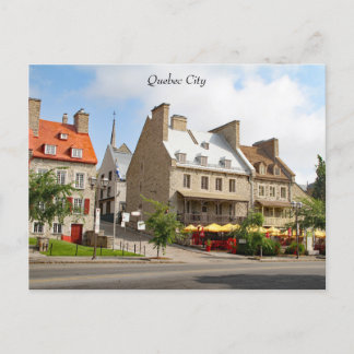 Postal Ciudad Vieja de Quebec, Fotografía