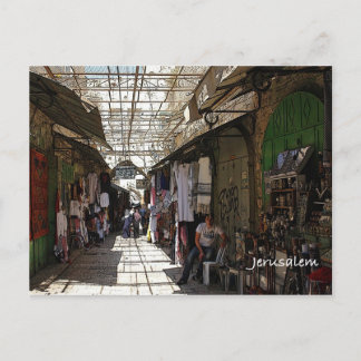 Postal Ciudad vieja Jerusalén