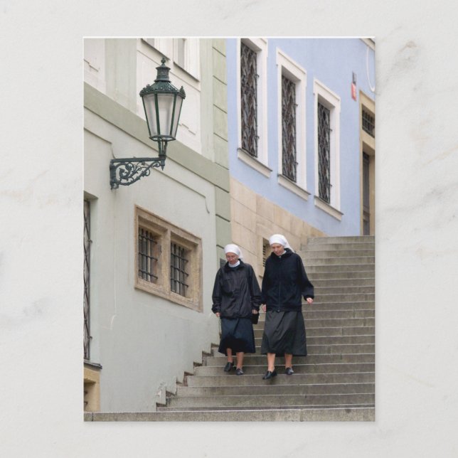 Postal Ciudad vieja, Praga. (Anverso)