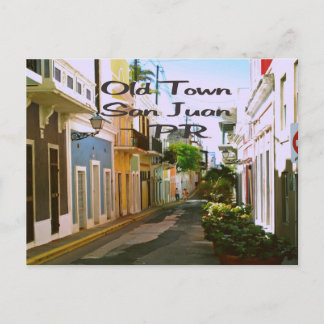 Postal Ciudad Vieja San Juan Puerto