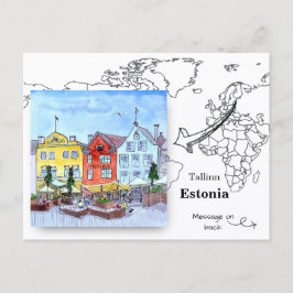 Postal Ciudad Vieja, Tallin Estonia