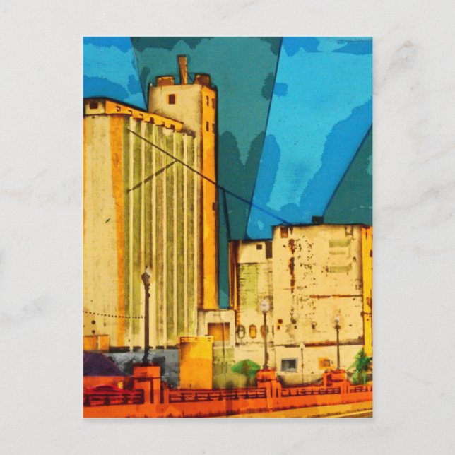 Postal Ciudad Vieja Tempe - Molino de harina Hayden (Anverso)