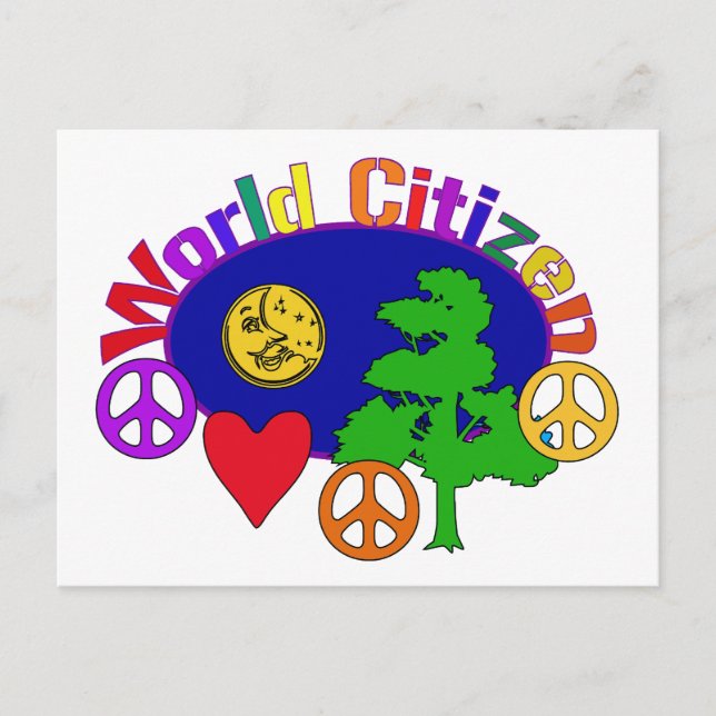 Postal Ciudadano del Mundo (Anverso)