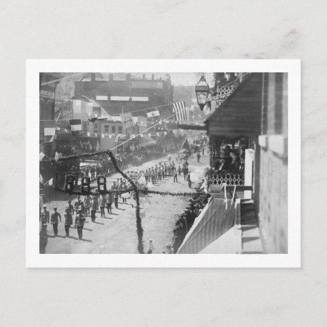 Postal Ciudadanos de Deadwood celebran la finalización de (Anverso)