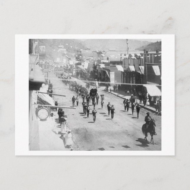 Postal Ciudadanos de Deadwood celebran la finalización de (Anverso)