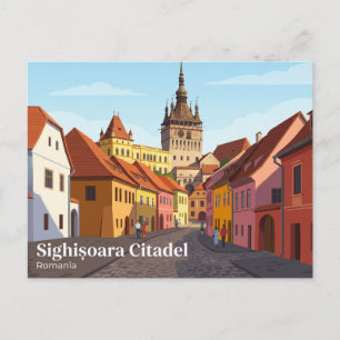 Postal Ciudadela de Sighisoara Rumania