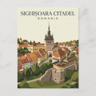 Postal Ciudadela de Sighișoara Rumania