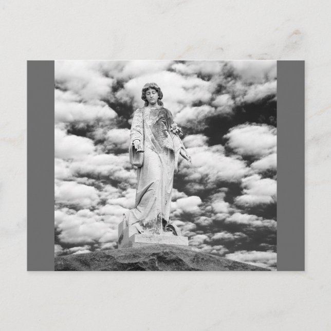 Postal Ciudades de los muertos, Nueva Orleansz (Anverso)