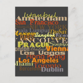 Postal Ciudades de todo el mundo