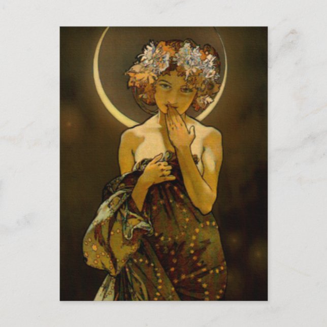 Postal Clair de Lune (Anverso)