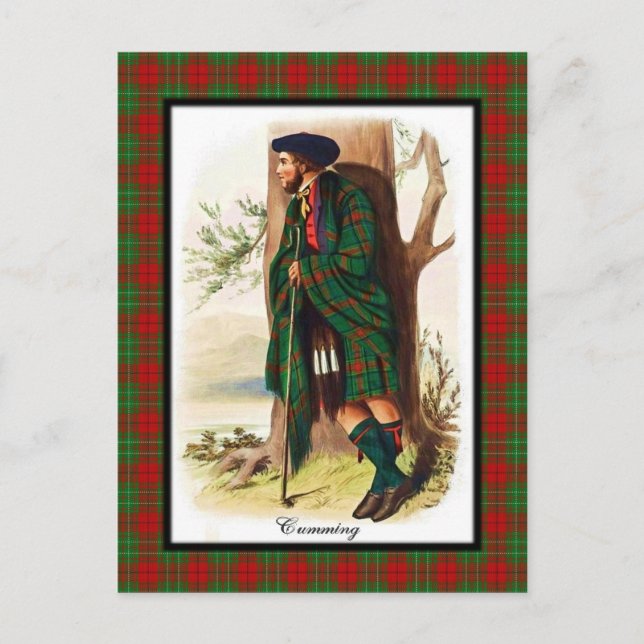 Postal Clan Cumming Scottish Dreams (Anverso)