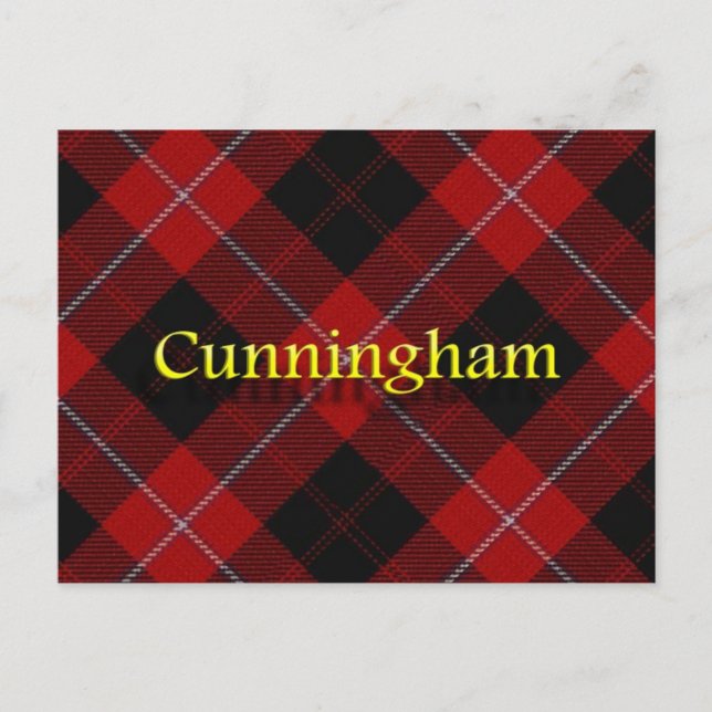 Postal Clan Cunningham (Anverso)