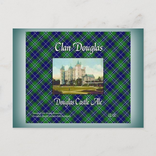 Postal Clan Douglas Douglas Castle Ale (Anverso)