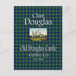 Postal Clan Douglas Old Douglas Castle Coffee Co.