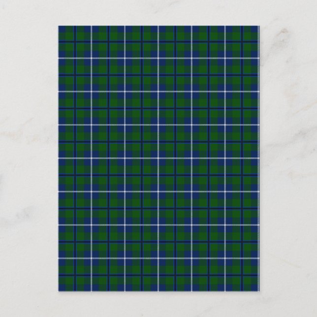Postal Clan Douglas Tartan (Anverso)